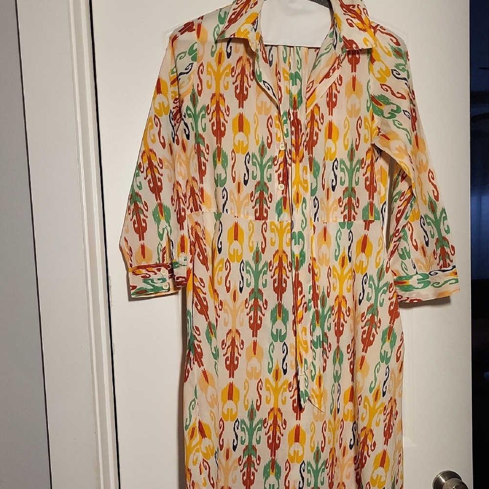 Zara Multicolor Patterned Maxi Dress